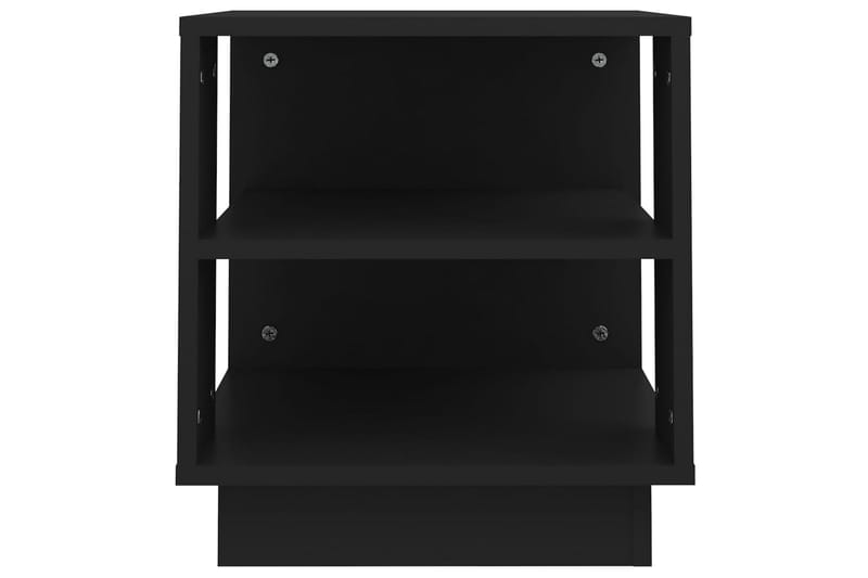 Salongbord svart 40x40x43 cm konstruert tre - Svart - Møbler - Bord - Sofabord