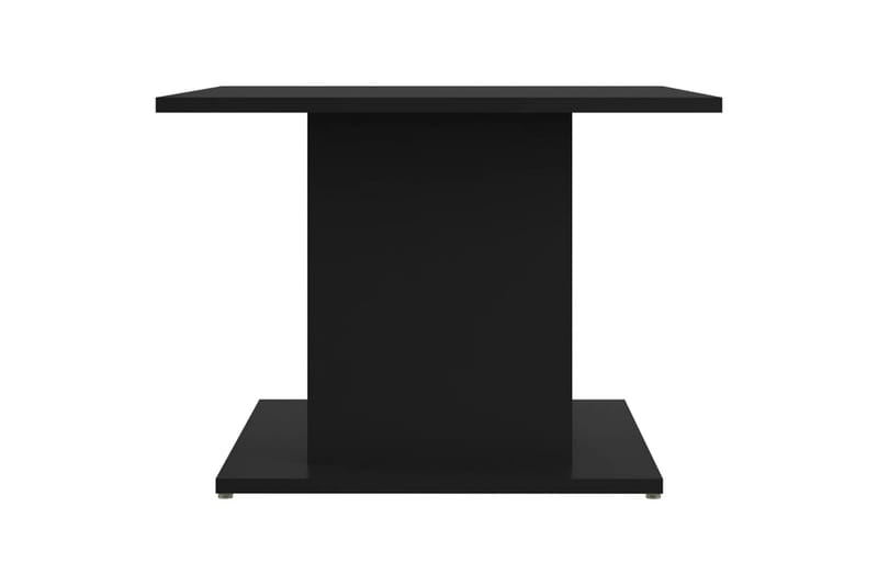 Salongbord svart 55,5x55,5x40 cm sponplate - Svart - Sofabord