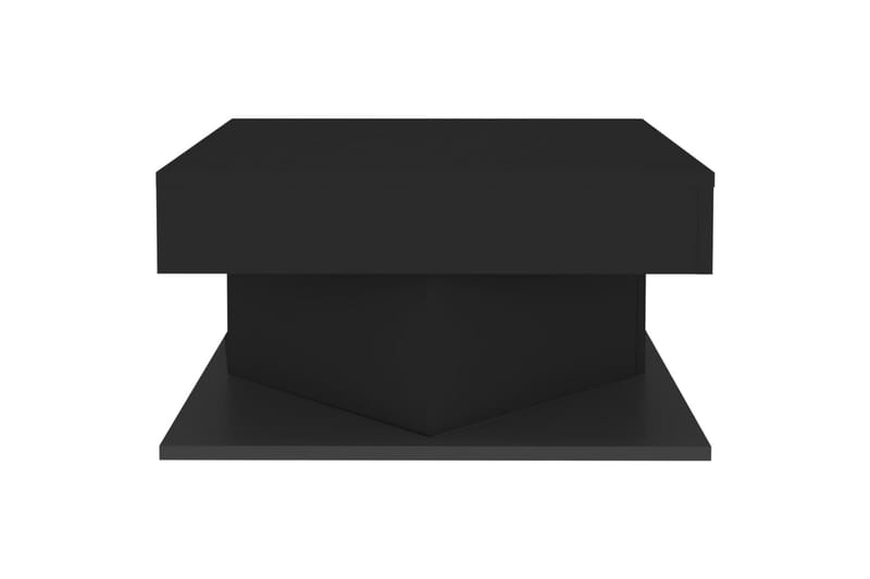 Salongbord svart 57x57x30 cm sponplate - Svart - Møbler - Bord - Sofabord
