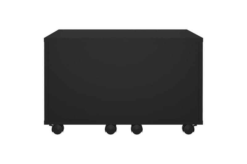 Salongbord svart 60x60x38 cm sponplate - Svart - Møbler - Bord - Sofabord