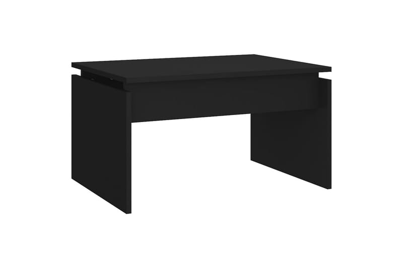 Salongbord svart 68x50x38 cm sponplate - Svart - Møbler - Bord - Sofabord