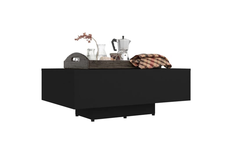 Salongbord svart 85x55x31 cm sponplate - Svart - Møbler - Bord - Sofabord