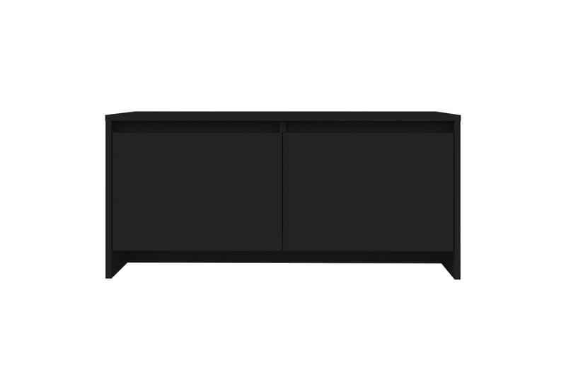 Salongbord svart 90x50x41,5 cm sponplate - Svart - Møbler - Bord - Sofabord