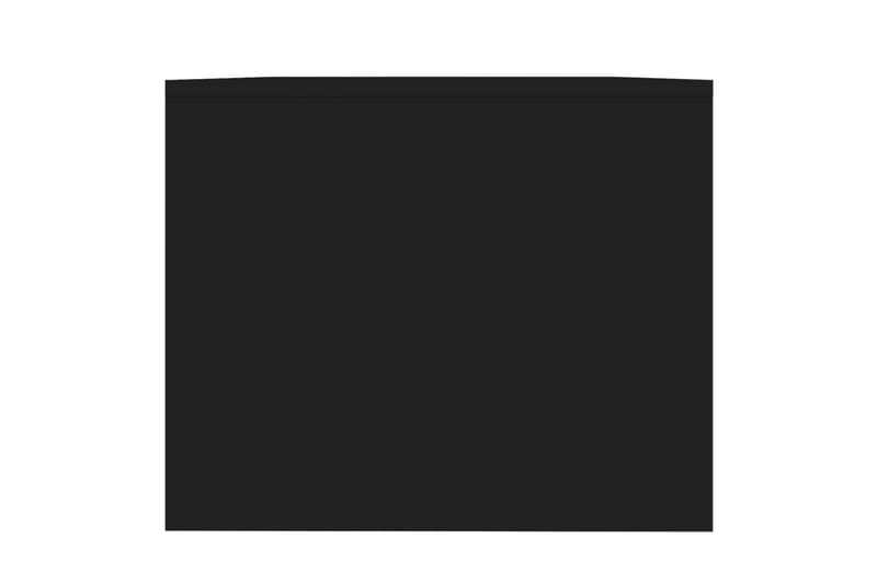 Salongbord svart 90x50x41,5 cm sponplate - Svart - Sofabord