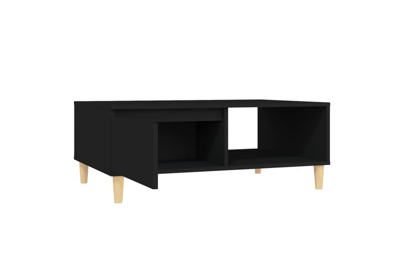 Salongbord svart 90x60x35 cm sponplate - Svart - Møbler - Bord - Sofabord