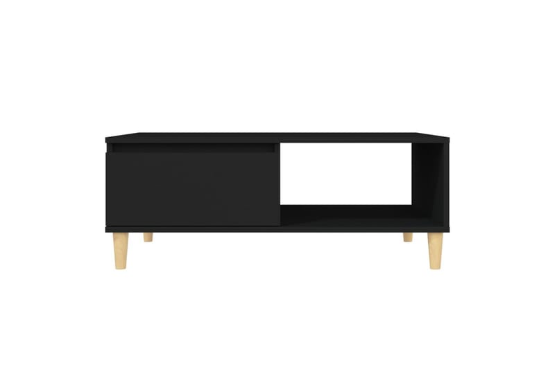 Salongbord svart 90x60x35 cm sponplate - Svart - Møbler - Bord - Sofabord