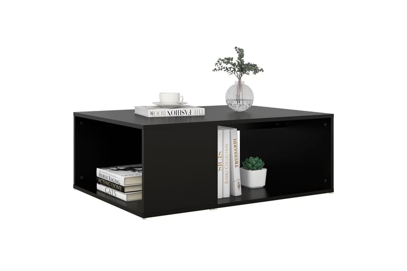 Salongbord svart 90x67x33 cm sponplate - Svart - Møbler - Bord - Sofabord
