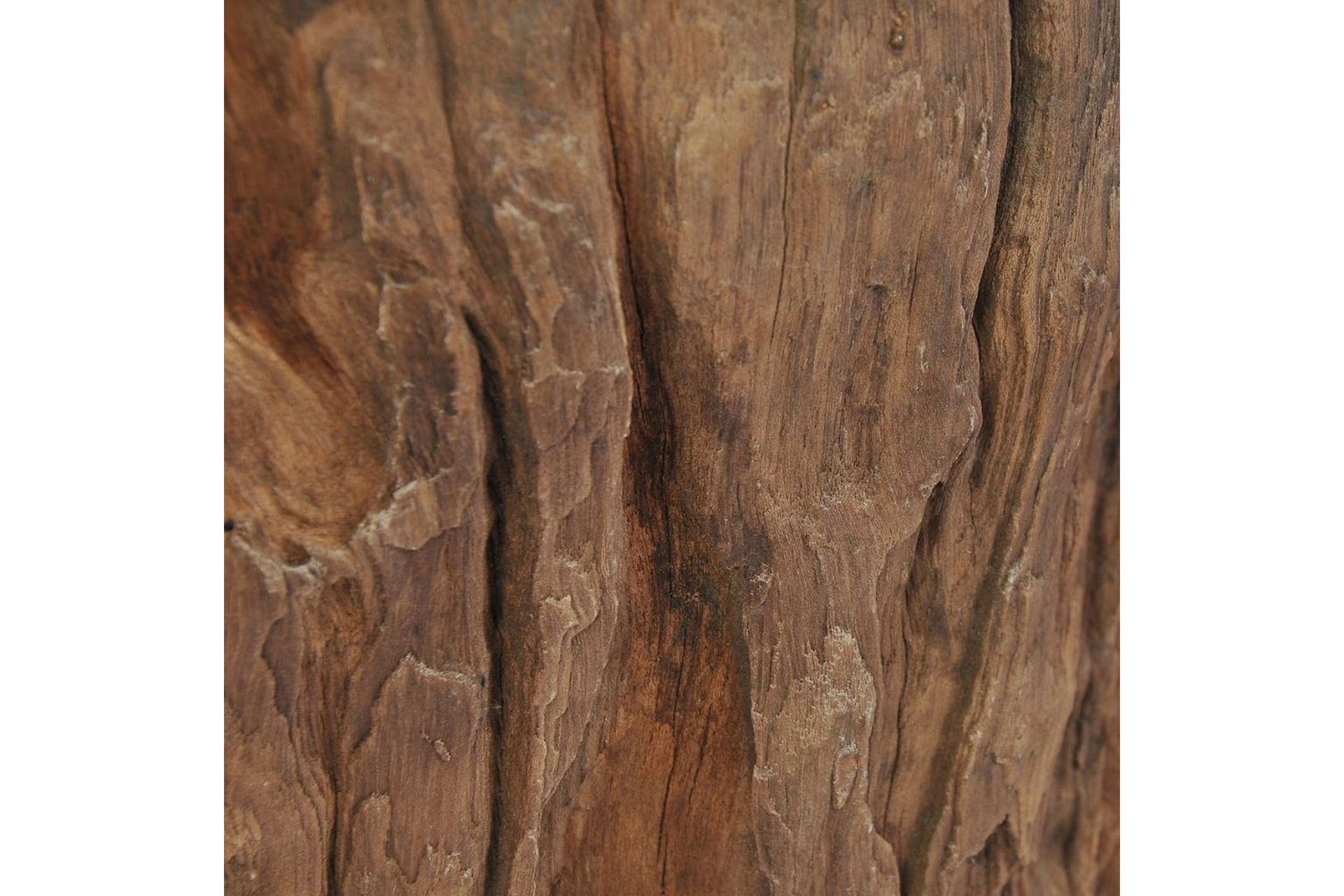 Salongbord teak glass 50x40 cm - Glass/Teak - Møbler - Bord - Sofabord