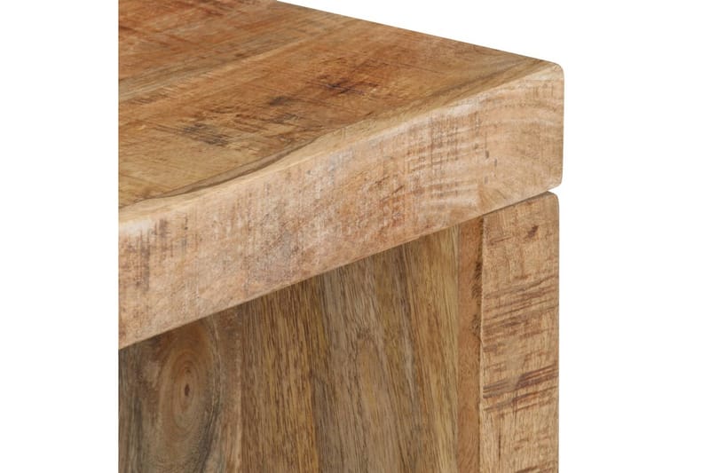 Salongbordsett 2 stk heltre mango - Møbler - Bord - Sofabord