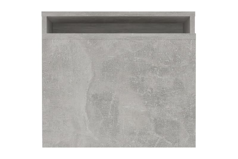 Salongbordsett betonggrå 100x48x40 cm sponplate - Møbler - Bord - Sofabord