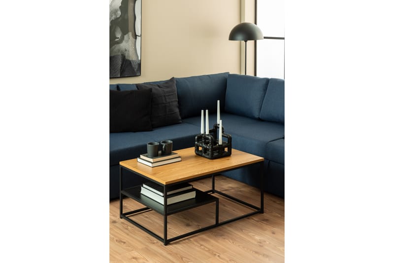 Saloni Sofabord 90x60 cm - Natur - Møbler - Bord - Sofabord