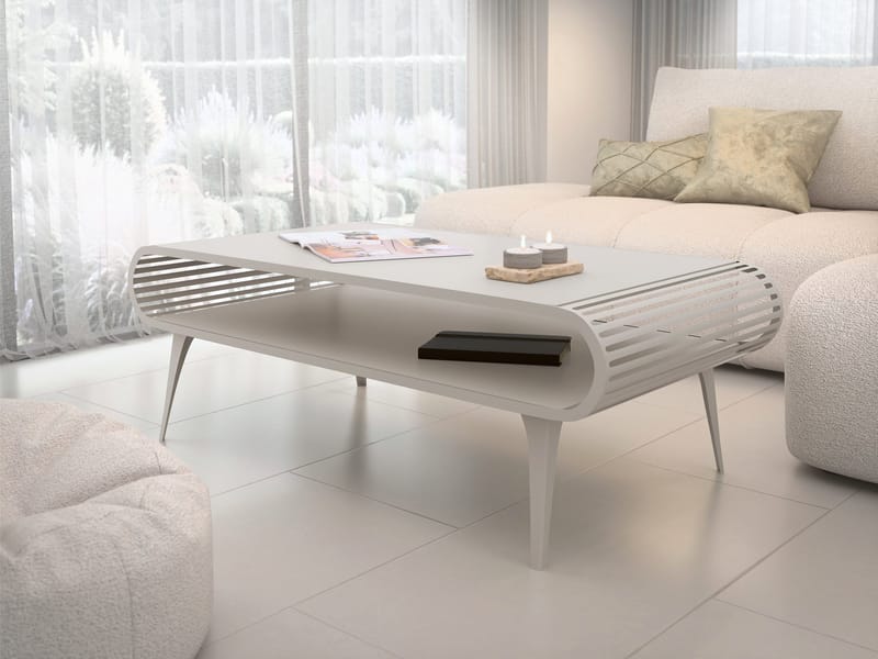 Salvaris Sofabord 120 cm - Beige - Møbler - Bord - Sofabord