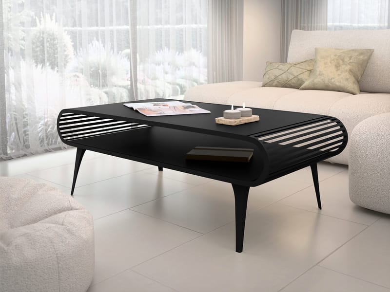 Salvaris Sofabord 120 cm - Svart - Møbler - Bord - Sofabord