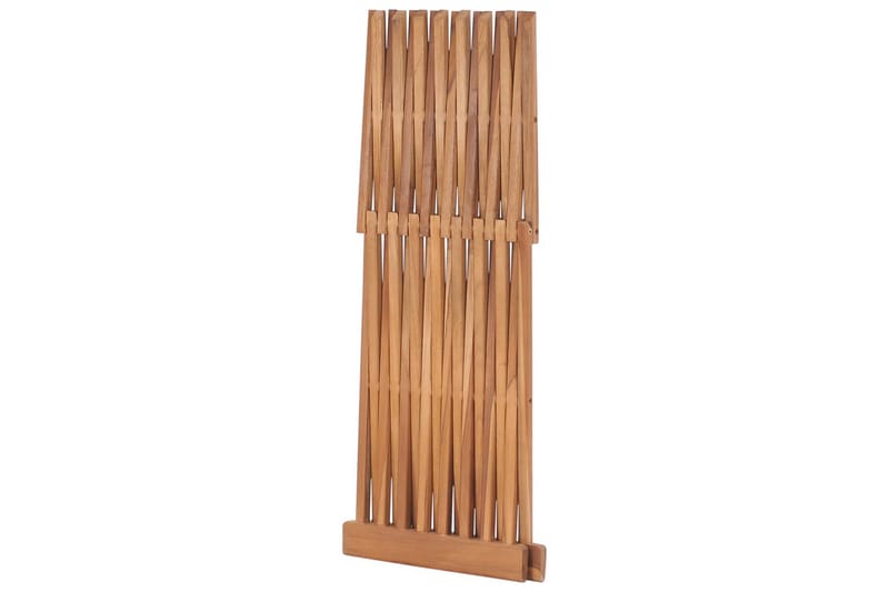 Sammenleggbar krakk 40x32x45 cm heltre teak - Brun - Sofabord