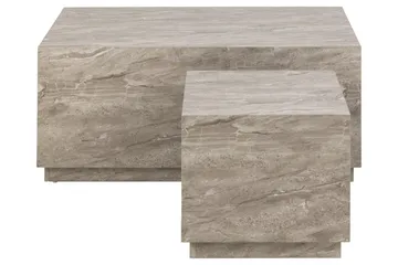 Samon Rektangulært Sofabord 100 cm - Grå - Møbler - Bord - Sofabord