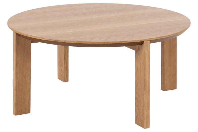 Samsudin Sofabord 90 cm Rund - Natur - Møbler - Bord - Sofabord