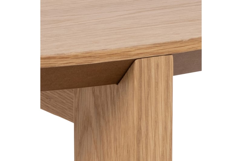Samsudin Sofabord 90 cm Rund - Natur - Møbler - Bord - Sofabord
