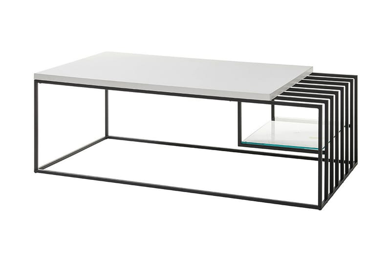 Sanger Sofabord 120 cm - Hvit - Møbler - Bord - Sofabord