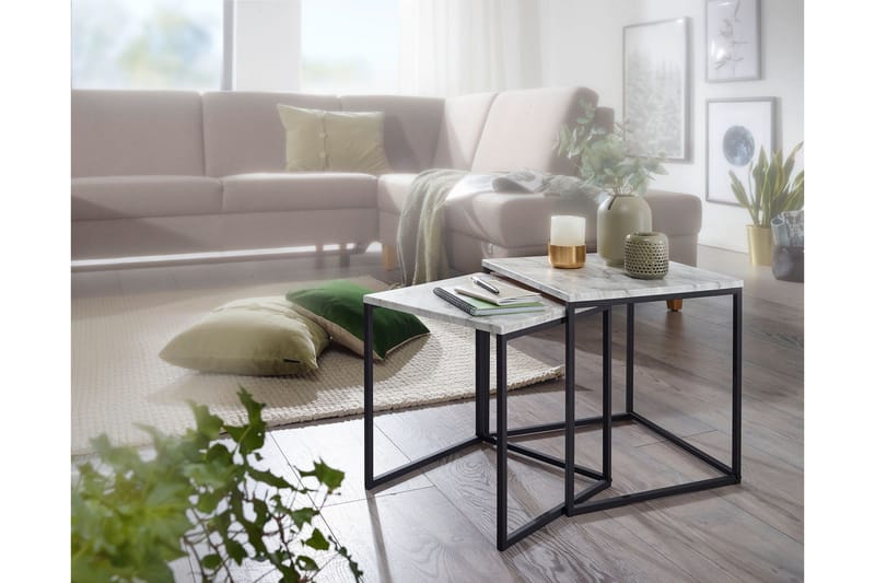 Satsbord Wohnling Vit - Møbler - Bord - Sofabord