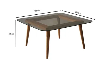 Selter Sofabord 80 cm - Bronse - Møbler - Bord - Sofabord