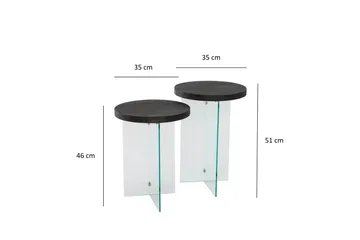 Serenity Sofabord 35 cm - Antrasitt - Møbler - Bord - Sofabord