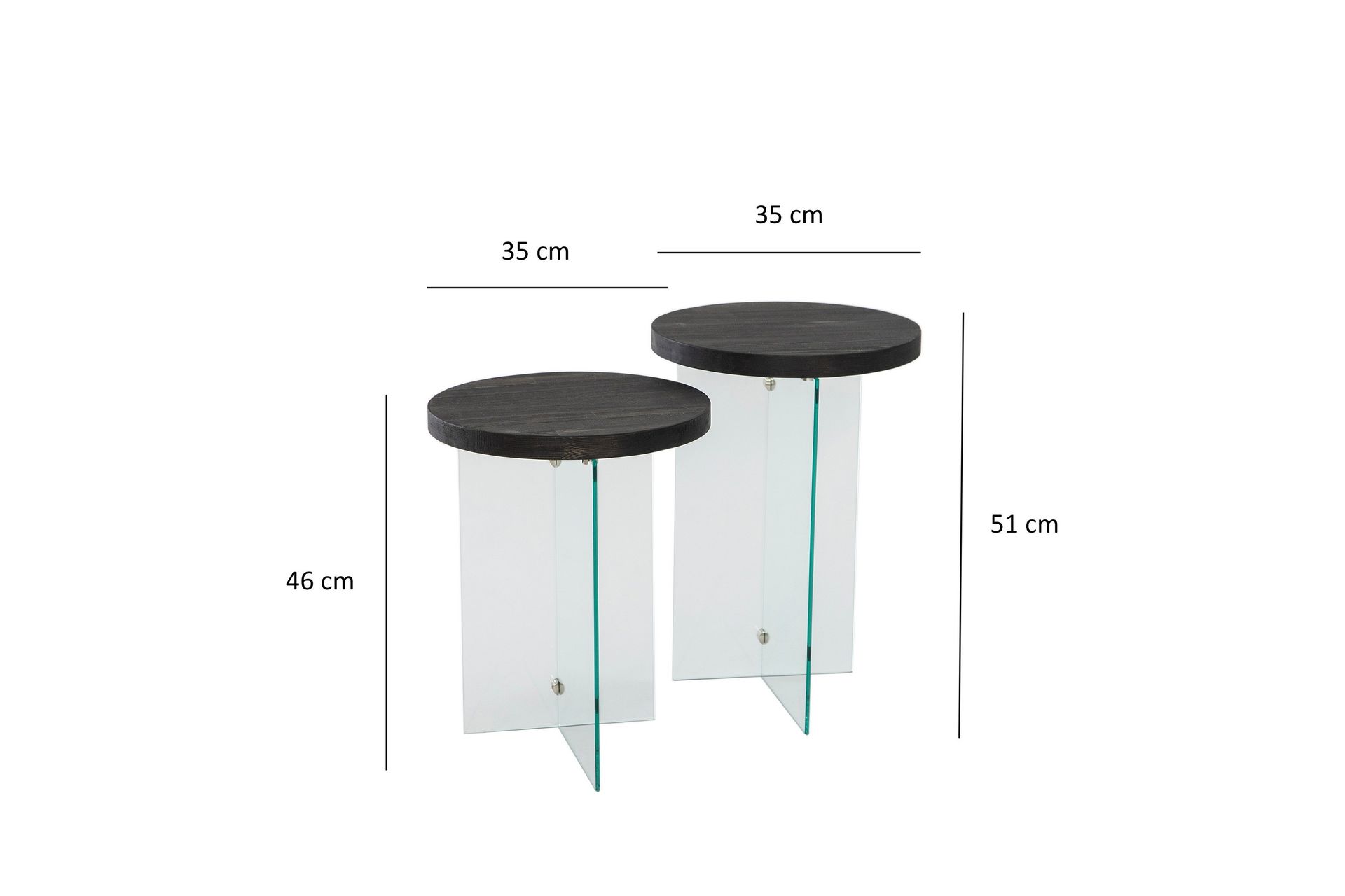 Serenity Sofabord 35 cm - Antrasitt - Møbler - Bord - Sofabord