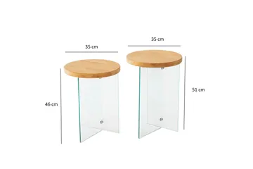 Serenity Sofabord 35 cm - Eik - Møbler - Bord - Sofabord
