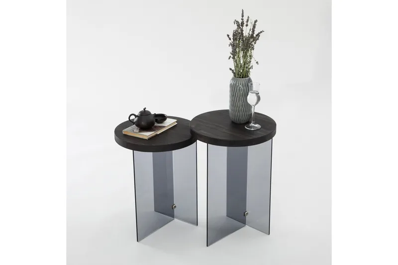 Serenity Sofabord 35 cm, Mørkegrå