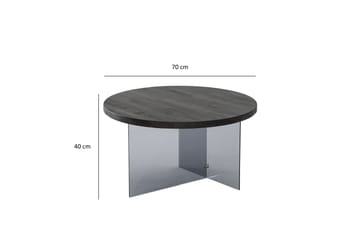 Serenity Sofabord 70 cm - Antrasitt - Møbler - Bord - Sofabord