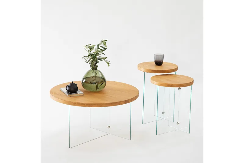 Serenity Sofabord 70 cm - Eik - Møbler - Bord - Sofabord