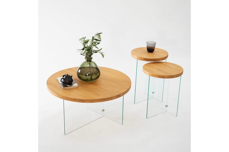 Serenity Sofabord 70 cm - Eik - Møbler - Bord - Sofabord