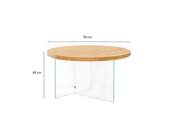 Serenity Sofabord 70 cm - Eik - Møbler - Bord - Sofabord