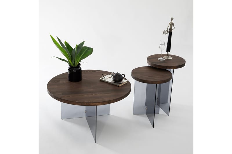 Serenity Sofabord 70 cm - Valnøtt - Møbler - Bord - Sofabord