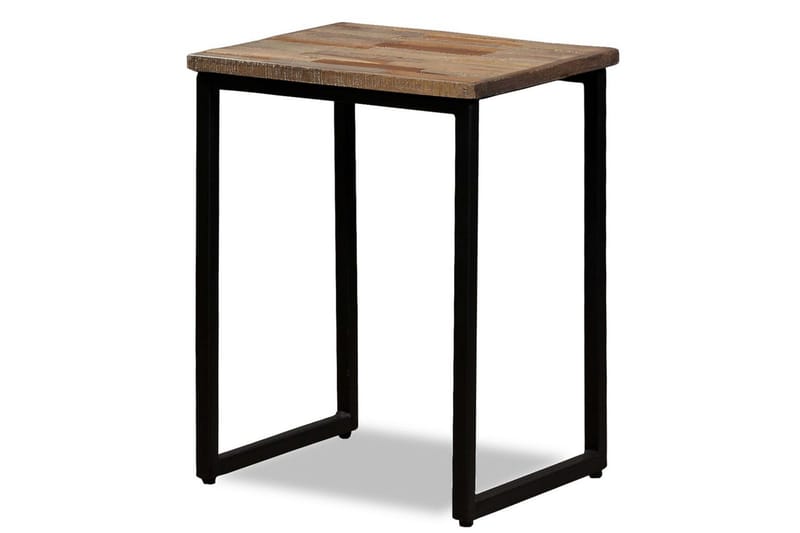 Settbord salongbord 3 deler heltre gjennvunnet teak - Resirkulert Tre - Møbler - Bord - Sofabord