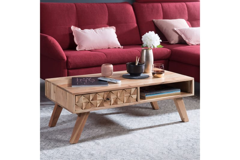 Seufert Sofabord 95 cm - Brun - Møbler - Bord - Sofabord