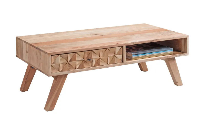 Seufert Sofabord 95 cm, Brun