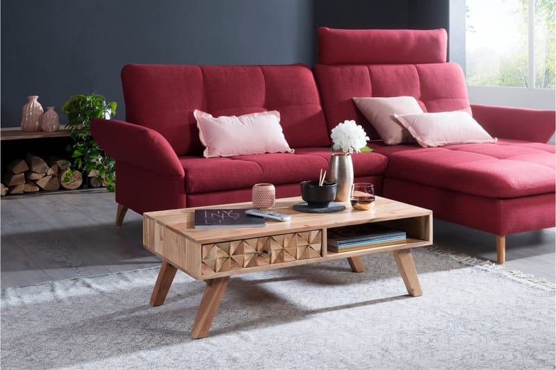 Seufert Sofabord 95 cm - Brun - Møbler - Bord - Sofabord