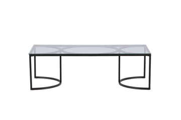 Skanör Sofabord 140x70x42 cm - Sort - Møbler - Bord - Sofabord