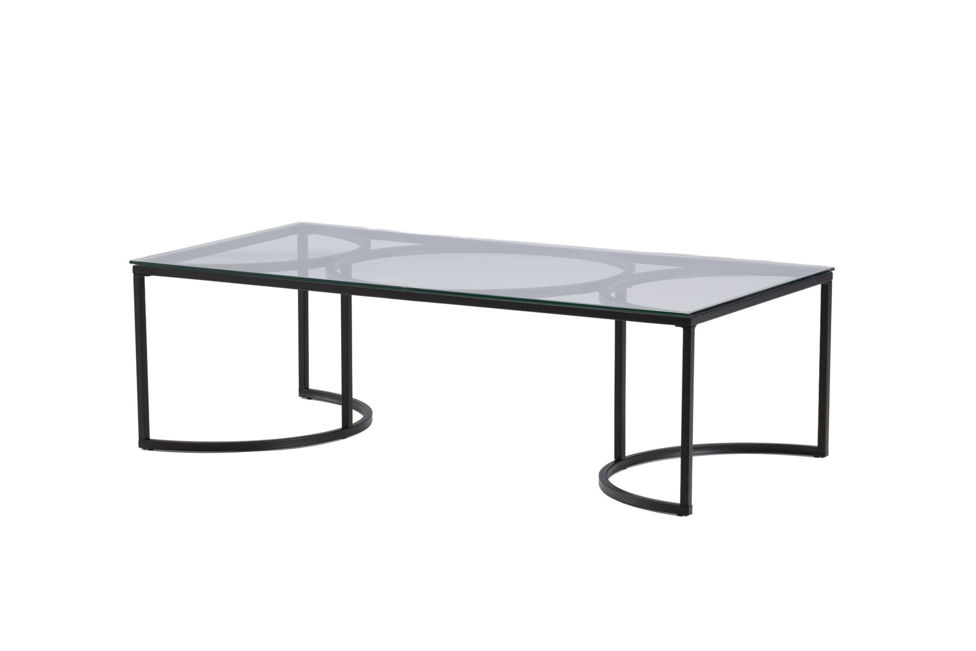 Skanör Sofabord 140x70x42 cm - Sort - Møbler - Bord - Sofabord