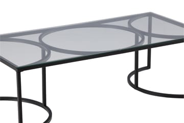 Skanör Sofabord 140x70x42 cm - Sort - Møbler - Bord - Sofabord