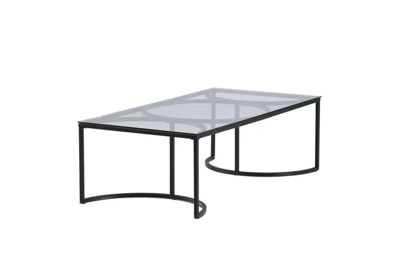 Skanör Sofabord 140x70x42 cm - Sort - Møbler - Bord - Sofabord