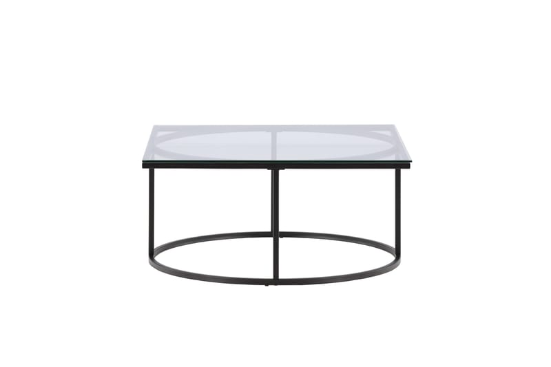 Skanör Sofabord 90x90x42 cm - Sort - Møbler - Bord - Sofabord