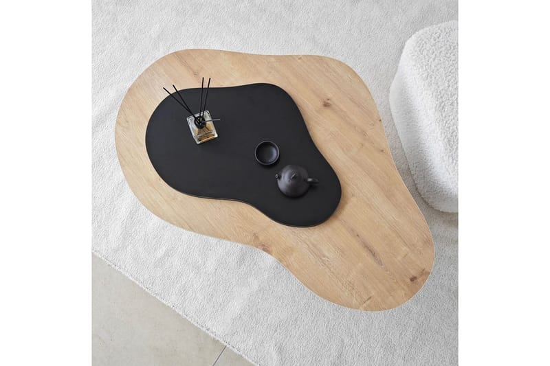 Sofabord Smeltet Sudamaleik / Svart - Sudamaleik / Svart - Møbler - Bord - Sofabord