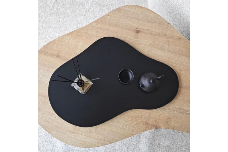 Sofabord Smeltet Sudamaleik / Svart - Sudamaleik / Svart - Møbler - Bord - Sofabord