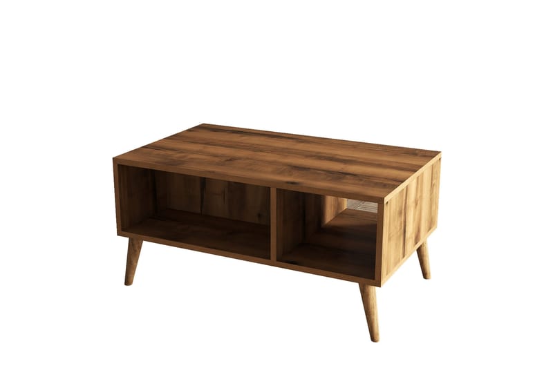 Sofabord Elrasmo sofabord 90x54x90 cm Brun - Møbler - Bord - Sofabord