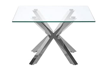 Sofabord gjennomsiktig/Sølv STARLIGHT
