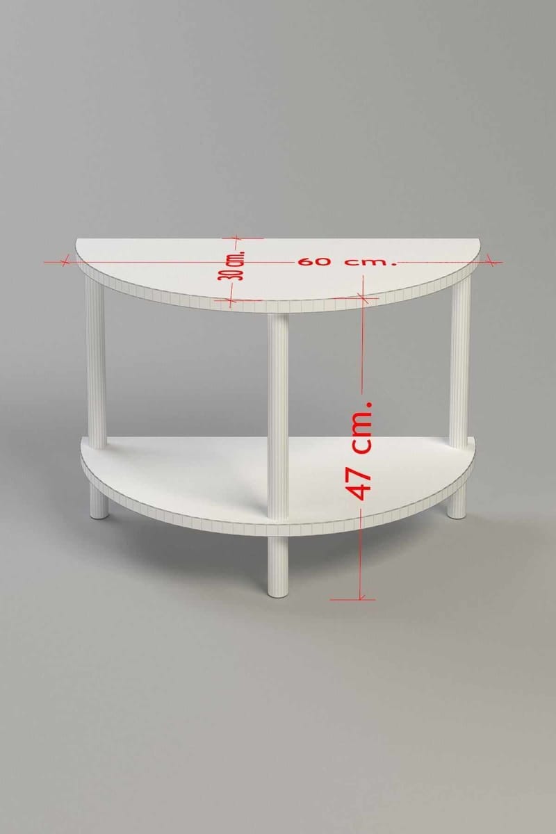 Sofabord Hanah Home Peka Cube (60 x 42 x 30 cm) Sapphire Oak - Sapphire Oak - Møbler - Bord - Sofabord