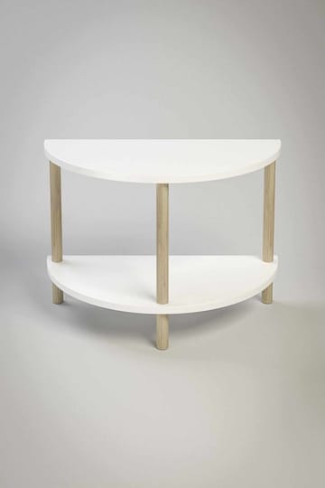 Sofabord Hanah Home Peka Cube (60 x 42 x 30 cm) Hvit - Hvit - Møbler - Bord - Sofabord
