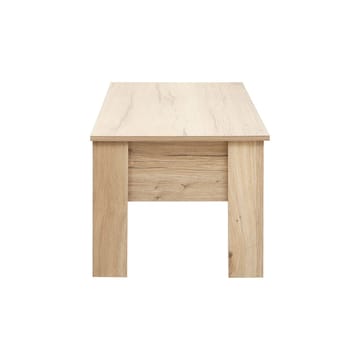 Sofabord HOME4YOU Hannes 100x50x42 cm rustikk melamin - Brun - Møbler - Bord - Sofabord