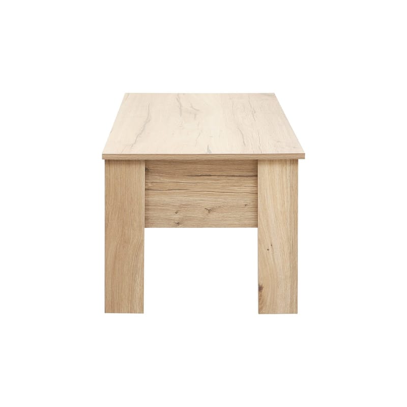 Sofabord HOME4YOU Hannes 100x50x42 cm rustikk melamin - Brun - Møbler - Bord - Sofabord